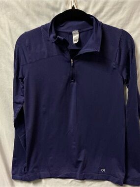 GAP Women's purple Half-Zip Pullover Jacket